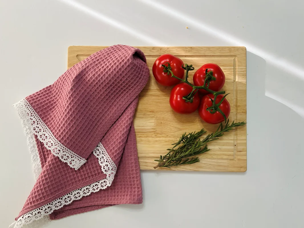 دستمال وافلی بافت ریز