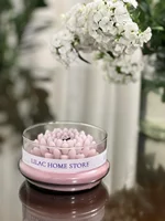 شمع جار گل داوودی