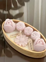 شمع مجموعه چوب و گل کد ۰۵