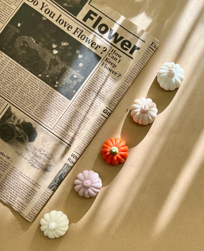 شمع طرح پامکین