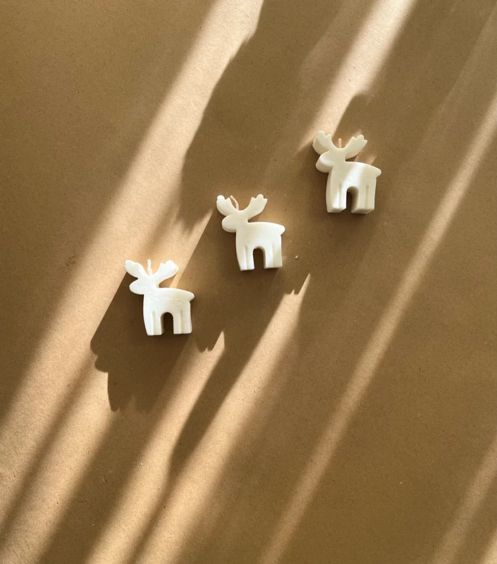 شمع طرح گوزن