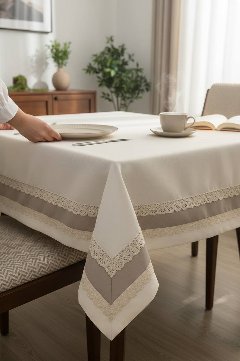 رومیزی طرح آتنا