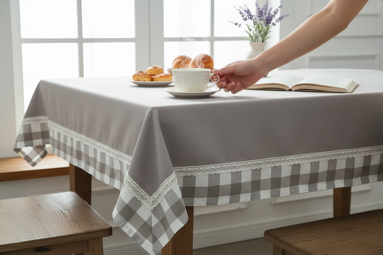 رومیزی طرح دلوین