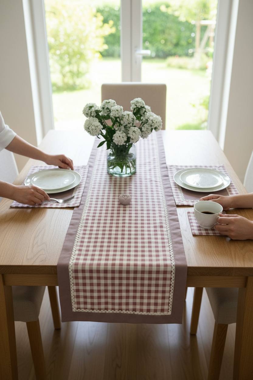 رانر طرح شکوفه گیلاس