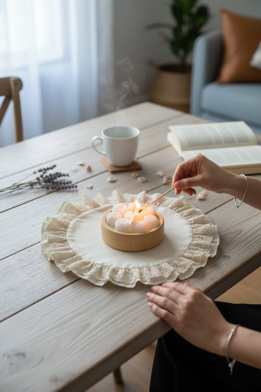 رومیزی میز عسلی